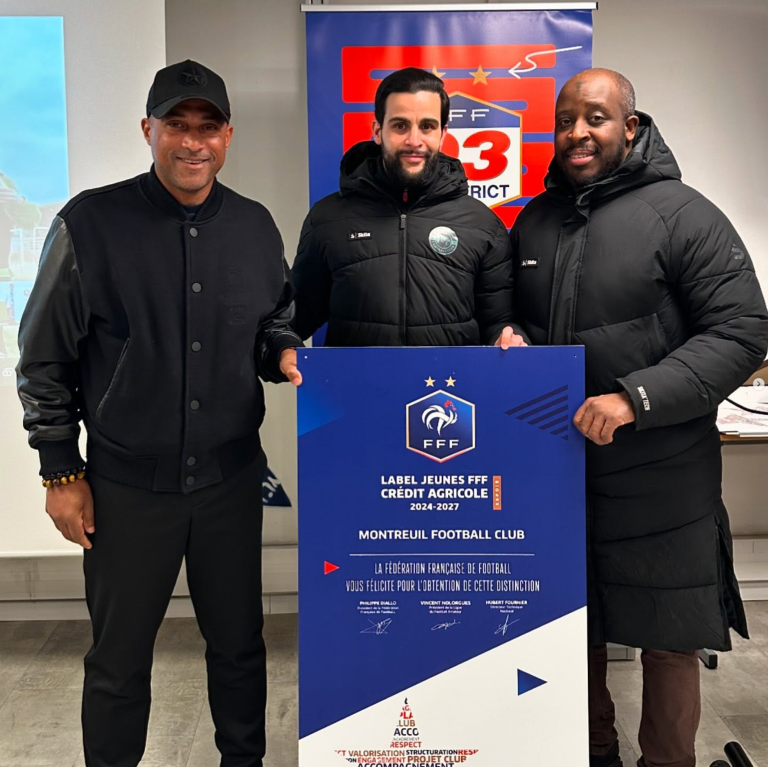 Le Montreuil Football Club récompensé par le District 93 !